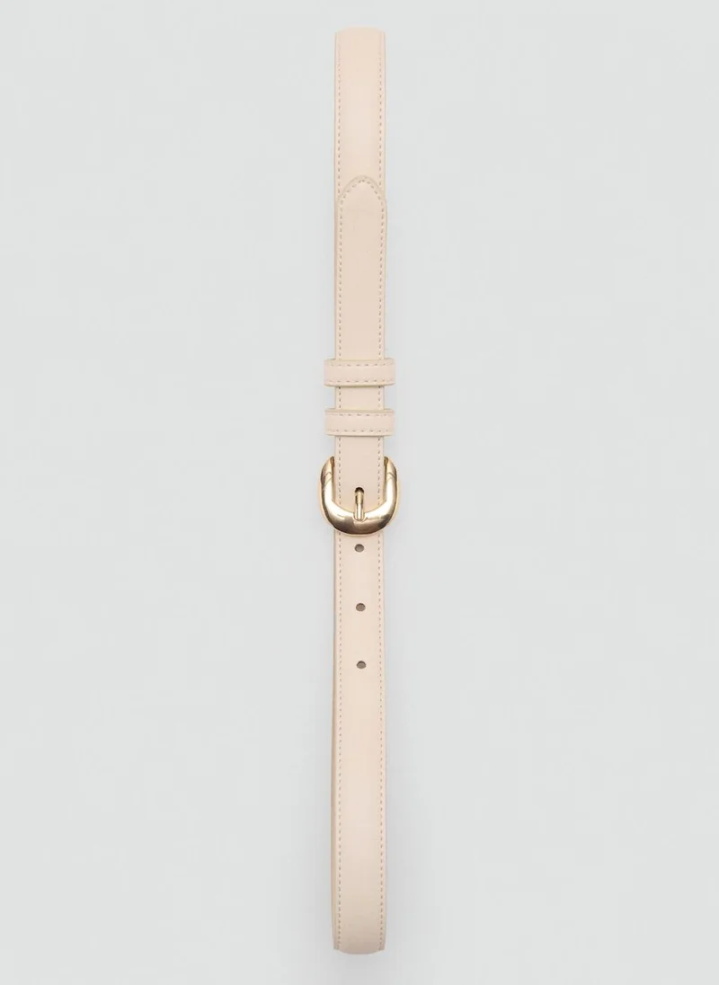 مانجو حزام رفيع بإبزيم